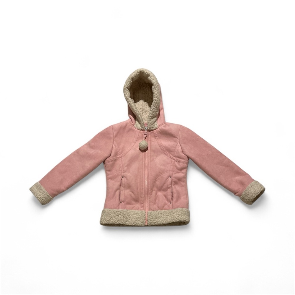 Pink Fleece-Lined Kids Jacket